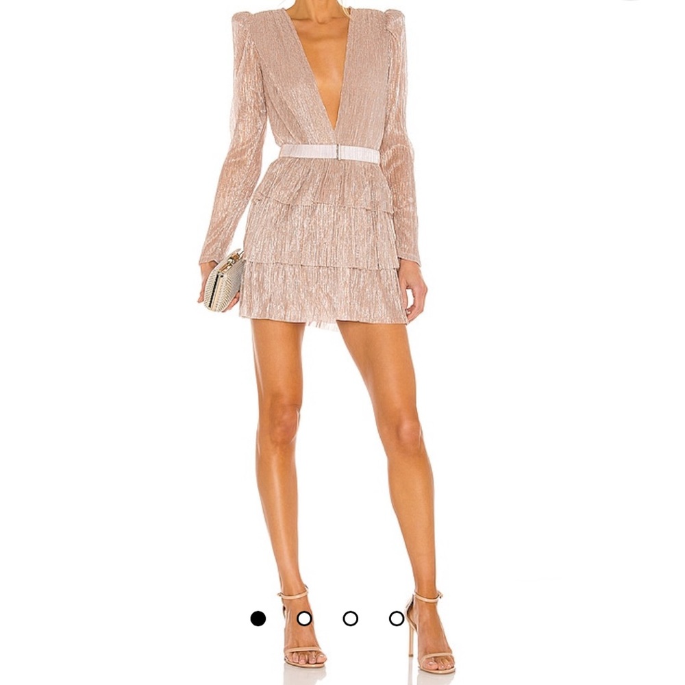 X REVOLVE Carry Mini Dress in Blush | Sabina Musayev